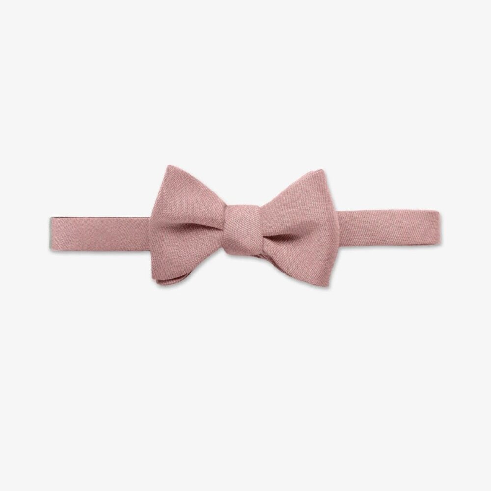 Bird Grey - Men Rose Gold Pocket Square , Tie & Bow tie (Package deal) - Picture 5 of 5
